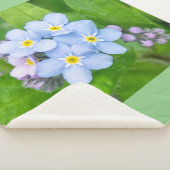 Vergeet me niet sherpa deken (3/4)