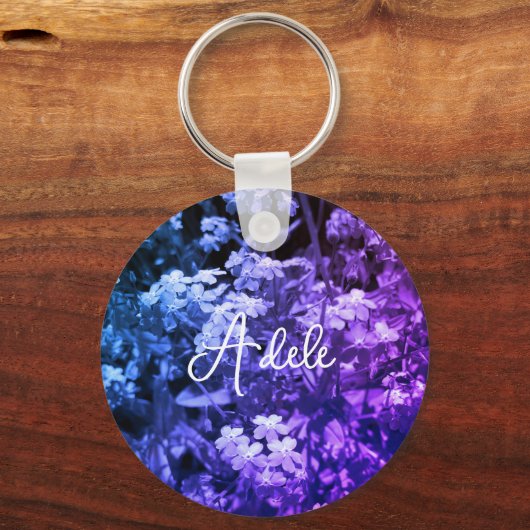 Vergeet me niet sleutelhanger (Voorkant)