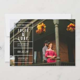 Vergeet-me-niet sparen de Datum Save The Date