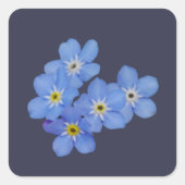 Vergeet me niet Sticker (Voorkant)