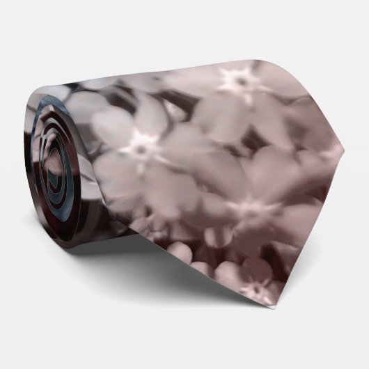 vergeet me niet stropdas (Opgerold)