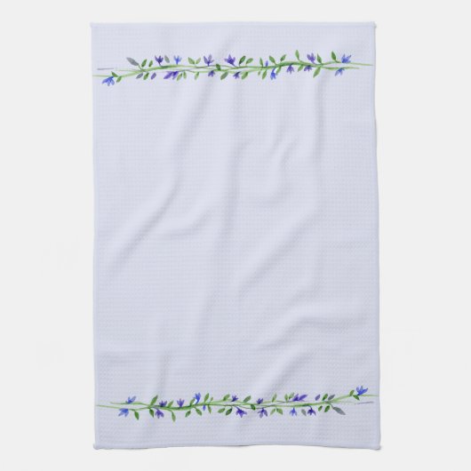 Vergeet me niet theedoek (Verticaal)