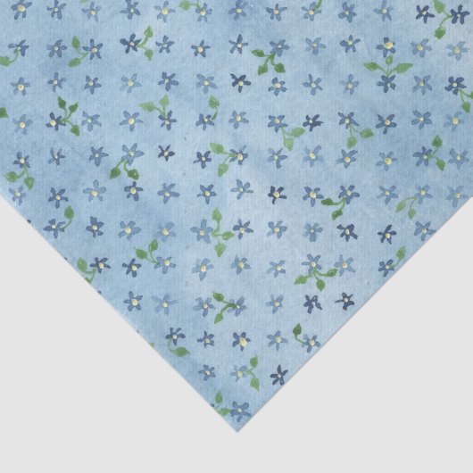 Vergeet-me-niet Tissuepapier (Detail)