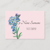 Vergeet me niet visitekaartje (Voorkant)