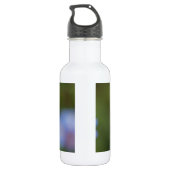 Vergeet me, niet voor altijd en nooit! waterfles  (Achterkant)