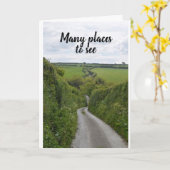 **VERGEET ME NIET WANNEER ** JE KAART BEWEGT (Gele Bloem)