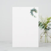 vergeet-me-Nots Briefpapier (Staand voorkant)