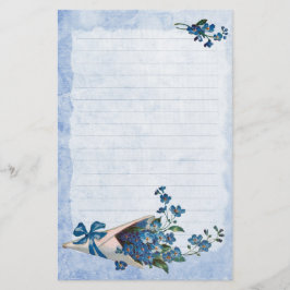 Vergeet me Nots Briefpapier
