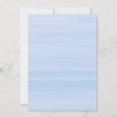 Vergeet me Nots Floral Love Heart Engagement Party Kaart (Achterkant)