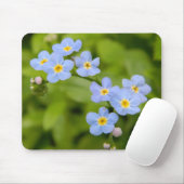 Vergeet-me-Nots Mousepad Muismat (Met muis)