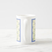 Vergeet-me-nots Porselein Kop (Achterkant)