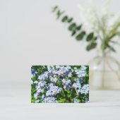 Vergeet-me-nots Visitekaartje (Staand voorkant)