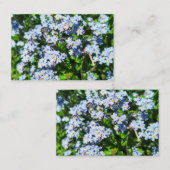 Vergeet-me-nots Visitekaartje (Voorkant / Achterkant)