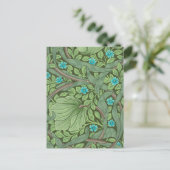 Vergeet-me-Nots, Wallpaper van William Morris Feestdagenkaart (Staand voorkant)