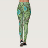 Vergeet-me-Nots, Wallpaper van William Morris Leggings (Achterkant)