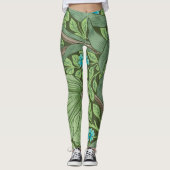 Vergeet-me-Nots, Wallpaper van William Morris Leggings (Voorkant)
