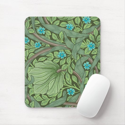 Vergeet-me-Nots, Wallpaper van William Morris Muismat (Met muis)