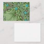 Vergeet-me-Nots, Wallpaper van William Morris Notitiekaartje (Voorkant / Achterkant)