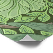 Vergeet-me-Nots, Wallpaper van William Morris Poster (Hoek)