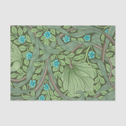 Vergeet-me-Nots, Wallpaper van William Morris Tissuepapier (Voorkant)