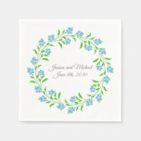 Vergeet me Nots Waterverf