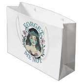 Vergeet Mij Niet Groot Cadeauzakje (Achterkant Gekanteld)
