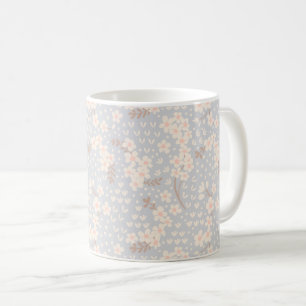 Vergeet-mij-nietje bloem Patroon Koffiemok