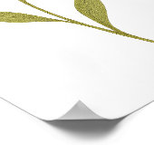 Vergeet-mij-nietje — Echte liefde, herinneringen  Poster (Hoek)