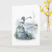 Vergeet-mij-nietje Kaart (Gele Bloem)