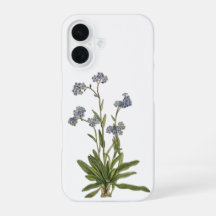 Vergeet-mij-nietje wilde bloem telefoonhoes
