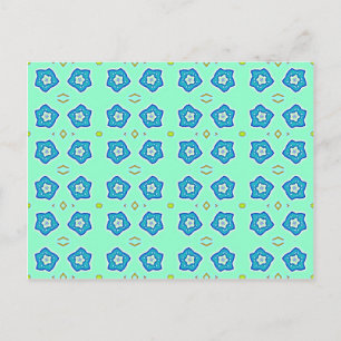 vergeet-mij-nietjes briefkaart