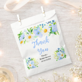 Vergeet-mij-nietjes en Madeliefjes Bruidsfeest Dan Bedankzakje
