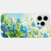 Vergeet-mij-nietjes Tuin der Herinneringen Case-Mate iPhone Case (Achterkant (horizontaal))