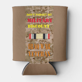 VERGEET MIJN MILITAIRE KORTING NIET BLIKJESKOELER