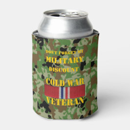 VERGEET MIJN MILITAIRE KORTING NIET BLIKJESKOELER