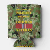 VERGEET MIJN MILITAIRE KORTING NIET BLIKJESKOELER (Achterkant)