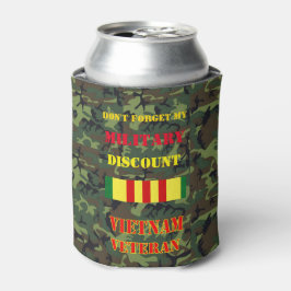 VERGEET MIJN MILITAIRE KORTING NIET BLIKJESKOELER