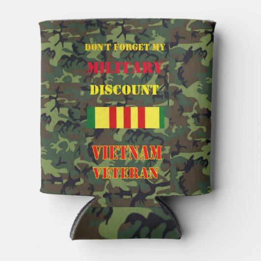 VERGEET MIJN MILITAIRE KORTING NIET BLIKJESKOELER (Voorkant)