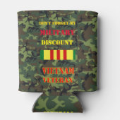 VERGEET MIJN MILITAIRE KORTING NIET BLIKJESKOELER (Achterkant)