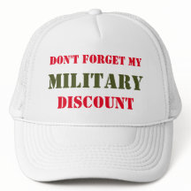 VERGEET MIJN MILITAIRE KORTING NIET