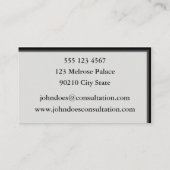 Vergeet mijn opmerkingen | Visitekaartje | 3D-effe (Achterkant)