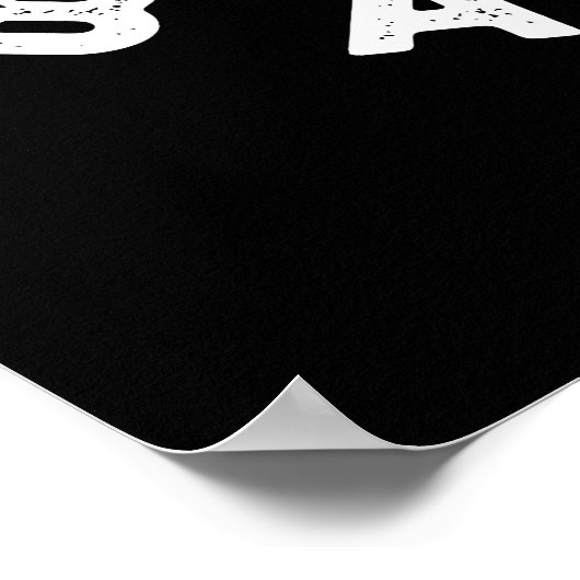 Vergeet niet 2B Geweldig Grappig Potlood Pun Donke Poster (Hoek)