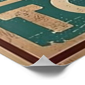 Vergeet niet af te vegen - Black Cat Metal, Cat Lo Poster (Hoek)