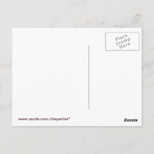 Vergeet niet - Briefkaart (Achterkant)