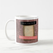 Vergeet niet dat Aed, Mok gepatenteerd (Links)