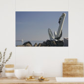 Vergeet niet dat de kunstdrukkunst die verloren is poster (Keuken)