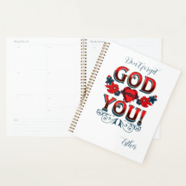 Vergeet niet dat God van je houdt Planner