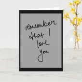 VERGEET NIET DAT IK VAN U-IK MIS ONS ZO VEEL KAART (Gele Bloem)