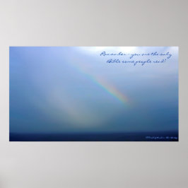 Vergeet niet dat je de enige Bijbel bent die sommi Poster