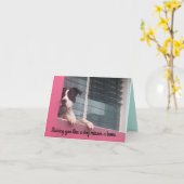 Vergeet niet dat je een kaart mist als een hond (Gele Bloem)